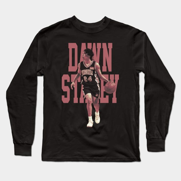 Dawn Staley Long Sleeve T-Shirt by Brat4